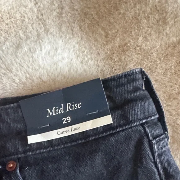 Abercrombie & Fitch Dark Denim Mini Skirt - Picture 2 of 9